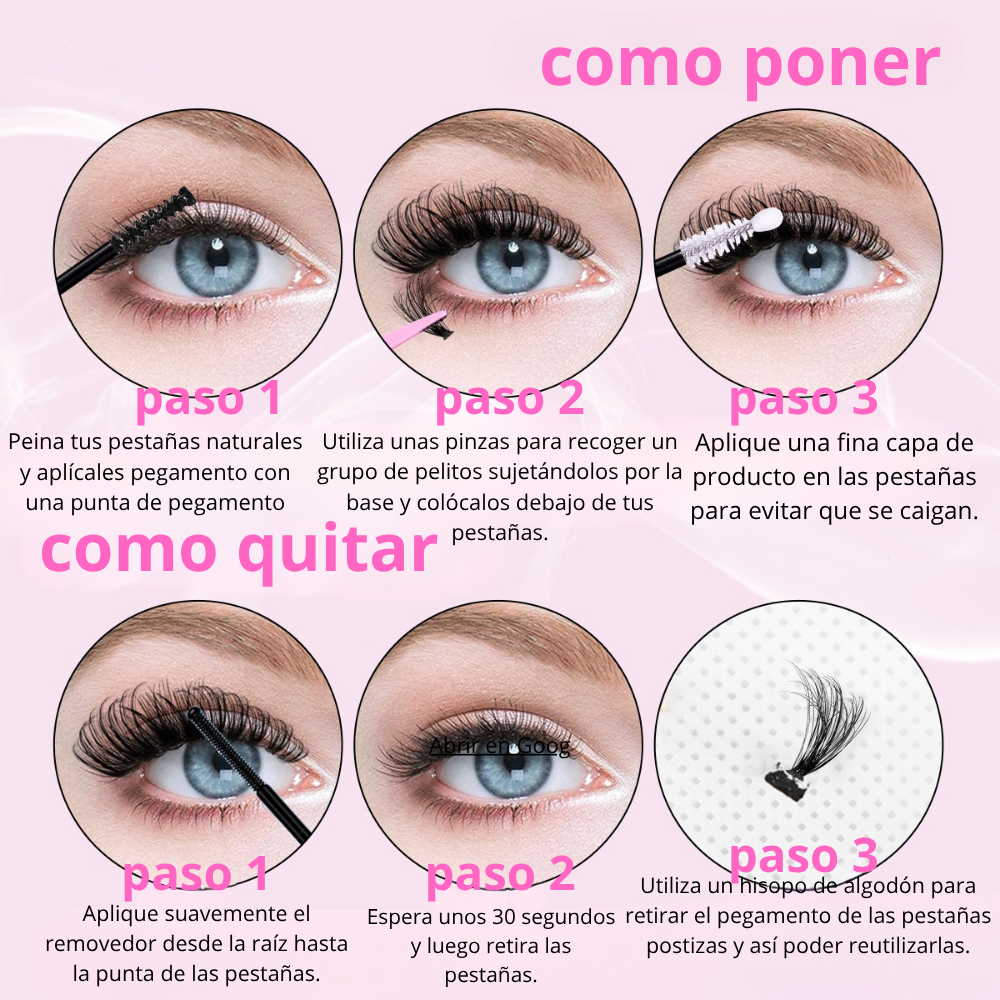 Elegance Lashes – Pestañas suaves y definidas para una mirada elegante.